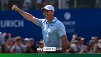 Rory sinks monster putt on 18 to share lead of Zurich Classic
