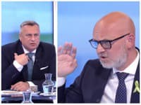 V štúdiu bolo opäť horúco: Danko sa s Gröhlingom pochytili takmer na všetkom, výnimkou bola len transakčná daň