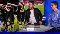 Frank joins in studio for analysis and talks hopes for European football!