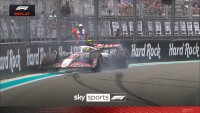 Bearman crashes out to red flag and end practice early!
