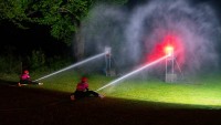 OBRAZEM: Noční klání hasičů v Kunčicích pod Ondřejníkem