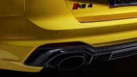 Nové Audi RS5 Avant nachytali při testech na Ringu a v okolí, jeho obrovské výfuky působivě jen vypadají