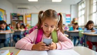 Ve škole jim zakázali mobily. Známky to ale nezlepšilo a děti ani nejsou víc v pohodě