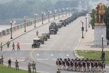 Vojenskou přehlídku ve Washingtonu poznamenaly protesty a špatné počasí, Trump varoval nepřátele