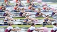 Flamíková se Šantrůčkovou byly v úvodním závodě veslařského SP třetí