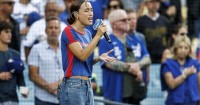 Nezza says she sang national anthem in Spanish at Dodger Stadium against team's wishes