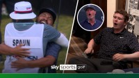 JJ Spaun putt sparks wild celebrations at US Open! | MacIntyre left stunned by winning moment