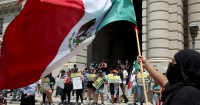 Immigrant protests, unrest in L.A. reverberate in Mexico