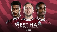 West Ham fixtures: Sunderland away start for Hammers