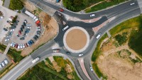 Nový kruháč Nitra/Mlynárce - Lužianky je už otvorený, stál vyše 850-tisíc eur
