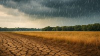 Proč je sucho, i když prší. Teplejší atmosféra krade vodu z krajiny mnohem rychleji než kdy dříve