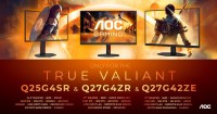 AOC rozširuje G4/G42 sériu o nové QHD monitory s frekvenciou až 300 Hz