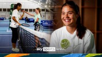 Raducanu: I honestly need to be more like her | When Emma met tennis super fan Joanie