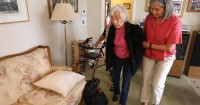 Lopez: The monthly tab for her in-home elder care: $18,000. She can cover it, but how many others can?