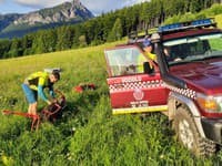 Horskí záchranári pomáhali českému turistovi, ktorého postihli kŕče