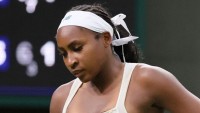 Gauff suffers shock first-round exit as Djokovic survives late scare