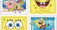 SpongeBob and friends are USPS stamps: You can snail-mail any pineapple under the sea