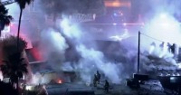 Multiple homes burn in Pacoima fireworks explosion; woman critically injured