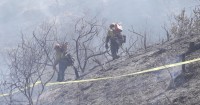 Fire that threatened hundreds of Laguna Beach homes possibly sparked by fireworks