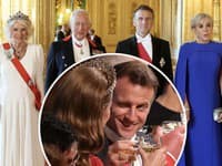 Záber, ktorý sa stal okamžite virálnym: Princezná Kate očarila Macrona... ŽMURK!