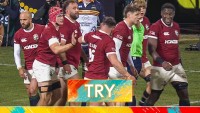 Van der Flier makes his mark as the Lions power over from a line-out