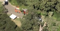 Child killed when tree branch falls at Calabasas summer camp; 4 others injured