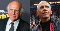 Larry David returns to TV 'with a heavy heart' for Barack Obama-backed HBO sketch comedy