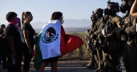 Immigration action sparks chaotic protest in Ventura County