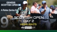 Highlights: McIlroy four shots off lead after shooting -5