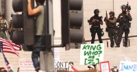 Law enforcement violating rules on less-lethal weapons in ICE protests, critics say