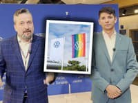 Kauza dúhovej vlajky Volkswagen ožíva: Blaha s Kaliňákom zúria, šéf automobilky im zabuchol dvere pred nosom