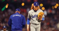 Dustin May struggles as Giants send Dodgers to a seventh consecutive loss