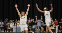 L.A. Launch's Hagen Smith inspired by his father during AVP League play at Intuit Dome