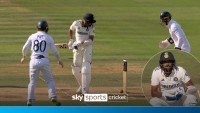 INCREDIBLE! England win after ball trickles back onto Siraj's stumps!