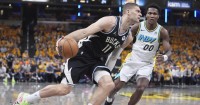 Brook Lopez could see a potential 'twin towers' role with Ivica Zubac on Clippers