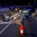Nehoda v Starej Turej: Auto po náraze do zvodidiel zablokovalo oba pruhy