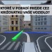 Tri autá, tri smery. Viete, kto ide prvý a kto musí čakať?