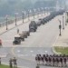 Vojenskou přehlídku ve Washingtonu poznamenaly protesty a špatné počasí, Trump varoval nepřátele