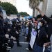 Man who allegedly shot paintballs at officer during protest is charged