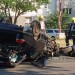 FOTO: Sfetovaný šofér paralyzoval dopravu v Bratislave. Narazil na obrubník, auto prevrátil na strechu