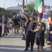 Vice president's rumored vacation visit to Disney resort sparks impromptu protest