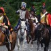 Bitva u Znojma 1809. Rány z děla a křik, jezdci na koních pak svedli boj v Dyji
