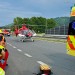 Na dálnici u Hukvald havaroval motorkář. S vážným zraněním skončil v nemocnici