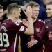 Maiden Chesnokov strike moves Hearts five points clear at top