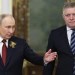 A je to tu! Robert Fico ako jediný líder EÚ v Kremli: Putin ho vítal na červenom koberci