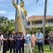 Pozlátená socha Trumpa vyvolala rozruch: Pastor odmieta že ide o modlu na uctievanie
