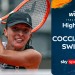 Swiatek sets up Osaka showdown after beating Cocciaretto in Rome