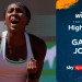 Gauff comes back from match point down to defeat 18-year-old Jovic