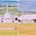 Sekundy od katastrofy na letisku v Chorvátsku: Piloti v obrovskej rýchlosti dupli na brzdy, Airbus skončil mimo dráhy!