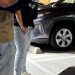 Irvine police nab man accused of spraying 'Nazi' and 'Fascist' on Teslas. A takeout order led to the arrest